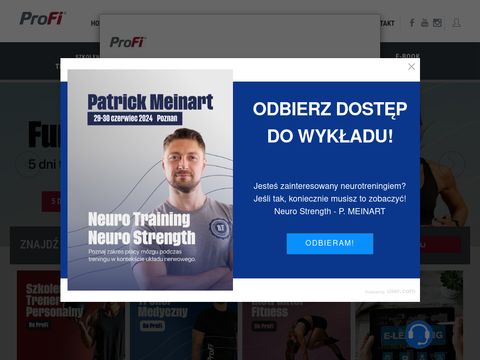 Profi Fitness School kurs na trenera osobistego