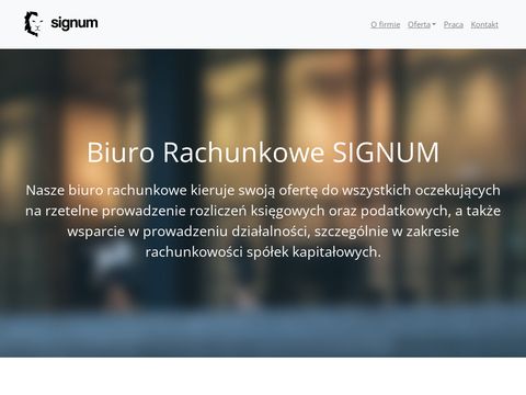 Signum biuro rachunkowe Alwernia