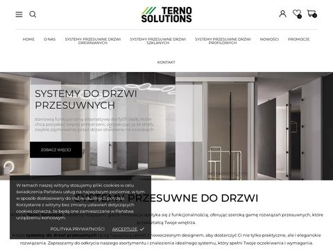 Ternosolutions.pl - okucia do drzwi przesuwnych