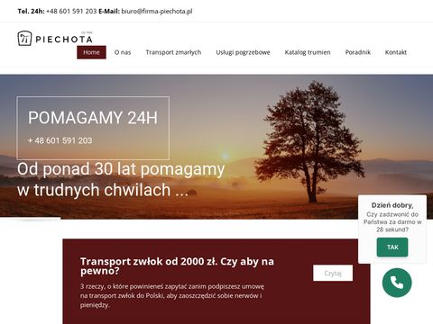 Firma-Piechota.pl - producent trumien