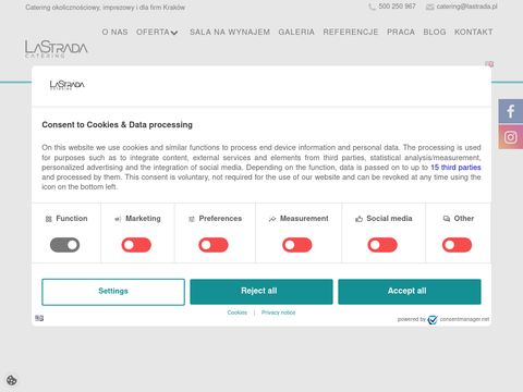 Lastrada.pl - firma cateringowa Kraków
