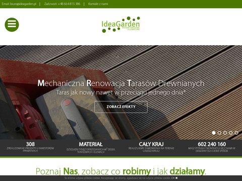 Deski tarasowe - ideagarden.pl