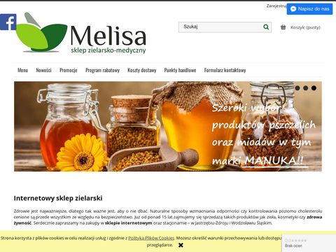 Szm-melisa.pl sklep zielarski i zdrowa żywność