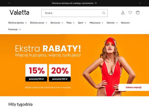 Valetta.pl - butik z bielizną