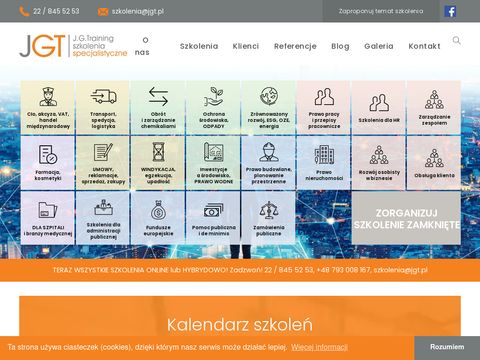 Jgt.pl - szkolenia dla pracowników działu