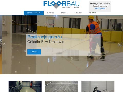 Posadzkifloorbau.pl renowacja posadzek