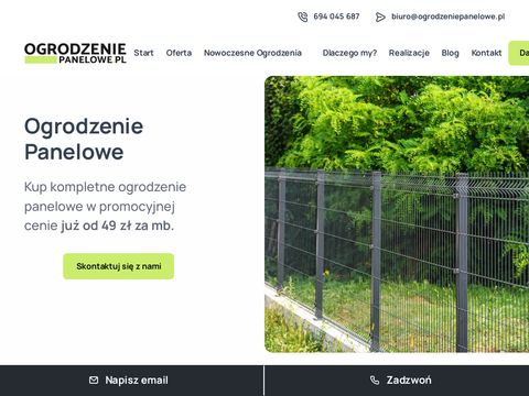 Ogrodzeniepanelowe.pl - ogrodzenia panelowe