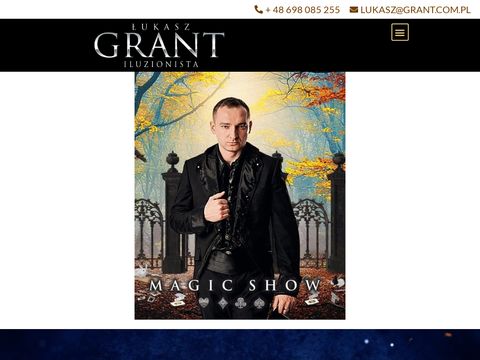 Grant Magic pokazy iluzji Warszawa
