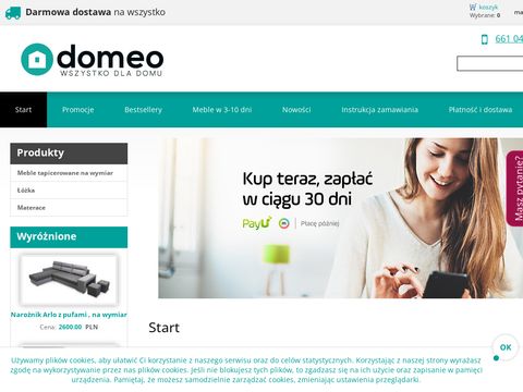 Domeo-24.pl nowoczesne meble