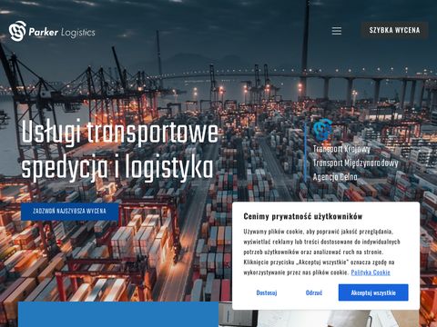 Parker-logistics.pl - transport krajowy, spedycja