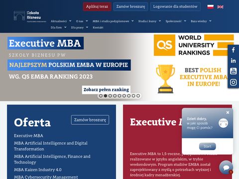 Biznes.edu.pl szkoła biznesu politechniki