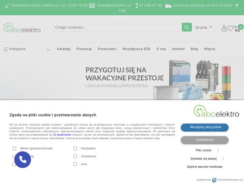 Gniazda i wyłączniki elektryczne