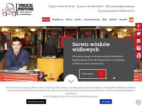 Truck Motor bis wózki widłowe