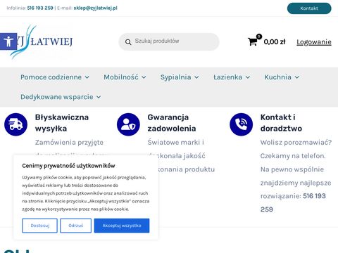 Zyjlatwiej.pl akcesoria dla niepełnosprawnych