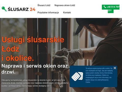 Slusarz-24.pl - naprawa drzwi Łódź