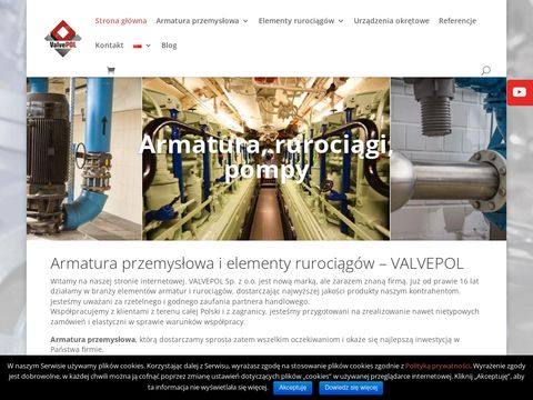 Valvepol.pl armatura przemysłowa