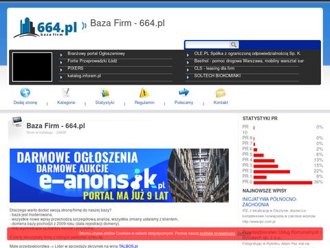 664.pl - 50% zniżki na reklamę