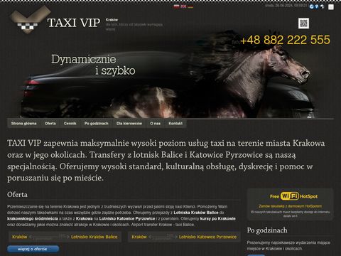 Taxivip.pl - transfery Kraków Balice Katowice Pyrzowice