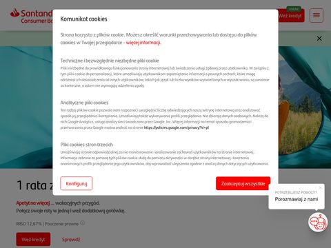 Santanderconsumer.pl najlepszy kredyt samochodowy