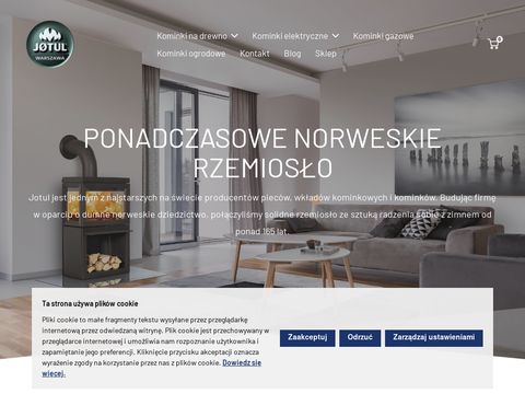 Kominkiznorwegii.pl - kominki wolnostojące