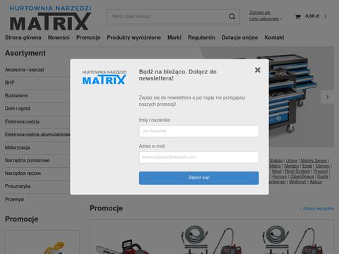 Matrix - hurtownia narzędzi
