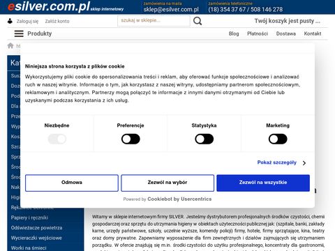 Esilver.com.pl profesjonalne środki czystości