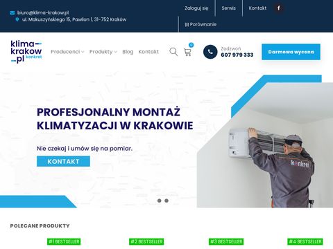 Konkret Kraków - klimatyzacja, montaż, serwis