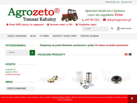 Agrozeto Tomasz Kałużny skrzynie biegów