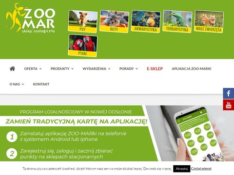 Sklep zoologiczny Zoo-Mar - Racibórz