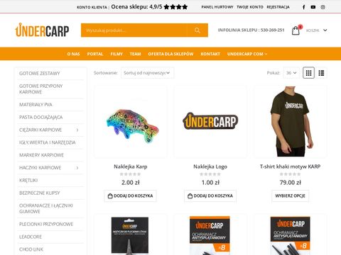 Undercarp.pl - sklep dla wędkarzy