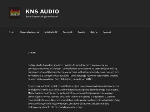 Knsaudio.pl Warszawa