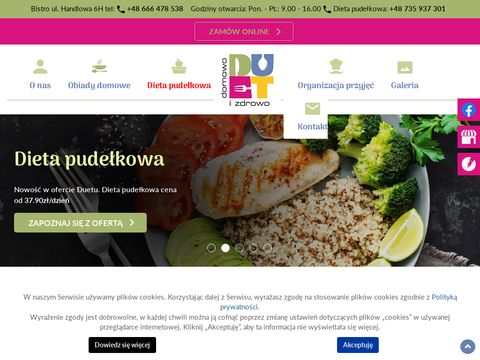 Duet-domowoizdrowo.pl catering dla firm