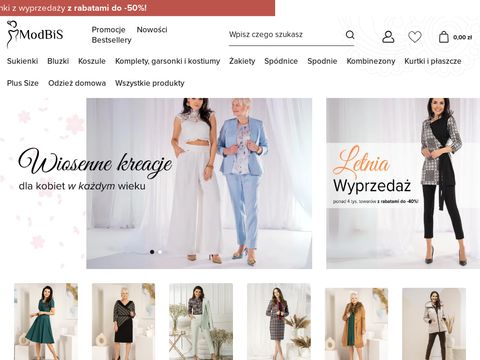 Modbis.pl sklep online z sukienkami