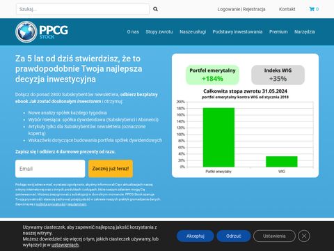 Ppcg.com.pl stock - inwestowanie na giełdzie
