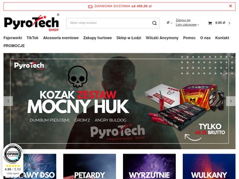 PyroTech - sklep internetowy z petardami