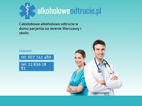 Alkoholowe odtrucie 24h Warszawa