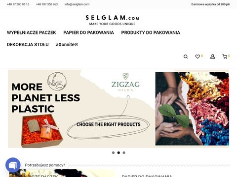 Selglam.com papier z nadrukiem