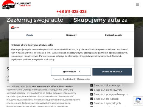 Kupiewszystkieauta.pl - skup Warszawa