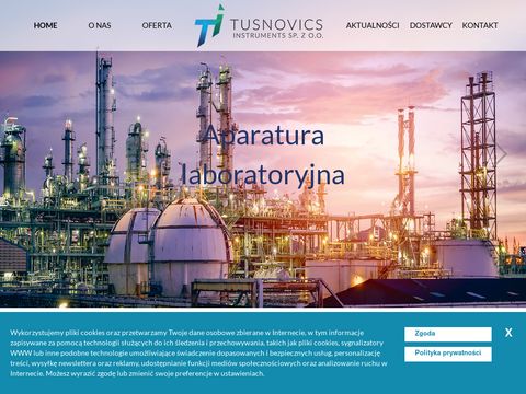 Tusnovics Instruments sprzęt laboratoryjny