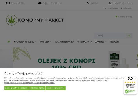 Konopnymarket.pl - kosmetyki specjalistyczne