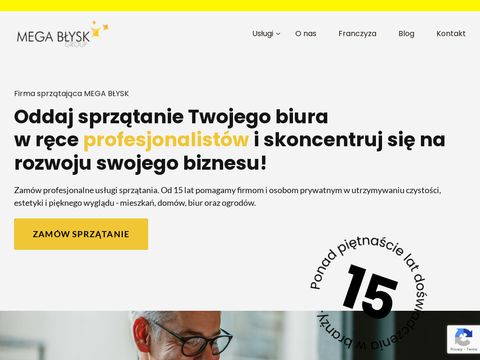 Megablysk.pl sprzątanie biur i domów Łódź
