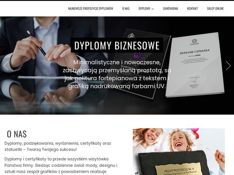 Dyplomygrawerowane.pl - tworzymy z pasją