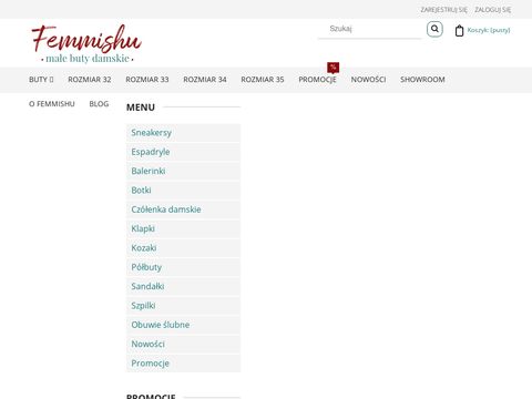 Femmishu.pl - obuwie ślubne małe rozmiary