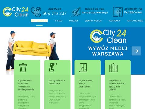 Cityclean24.pl - sprzątanie Warszawa