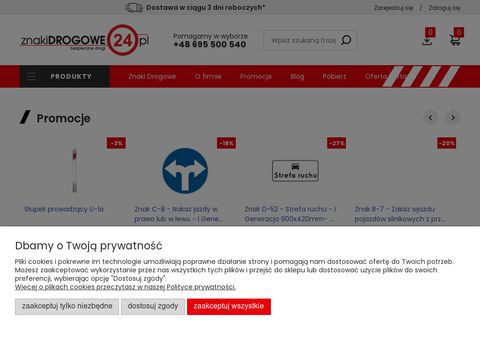 Znakidrogowe24.pl -Sklep internetowy drogowy