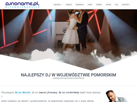 Djnoname.pl - DJ na wesele i imprezę klubową