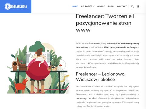 Freelancerka.com - pozycjonowanie stron www