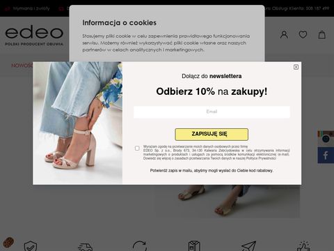 Obuwie damskie sklep online - edeo.pl
