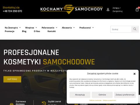 Kochamysamochody.pl kosmetyki do auta