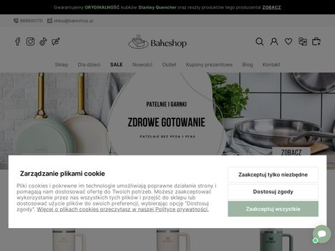 Bakeshop.pl - sklep z akcesoriami do pieczenia